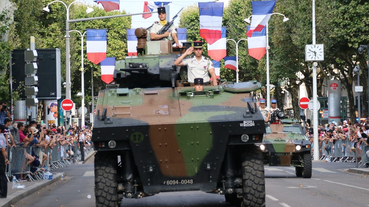 Défilé du 14 juillet à Lyon