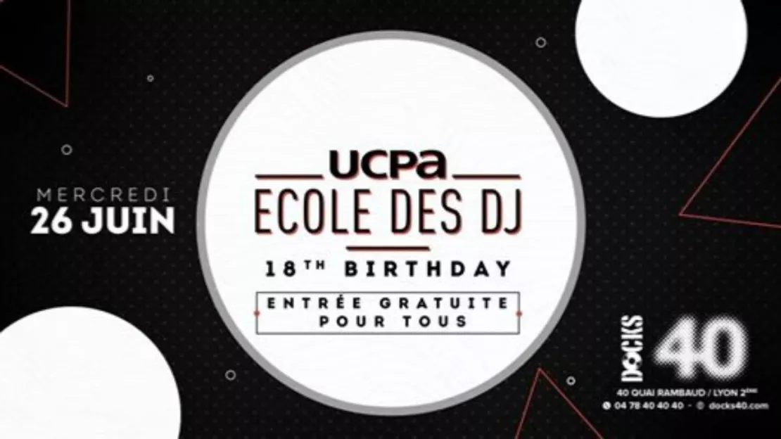 18Th Birthday - UCPA Ecole des DJ