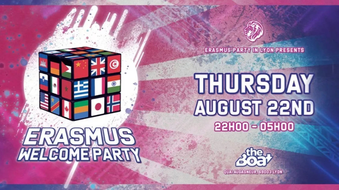 Welcome Party // Erasmus & International Students Party Lyon
