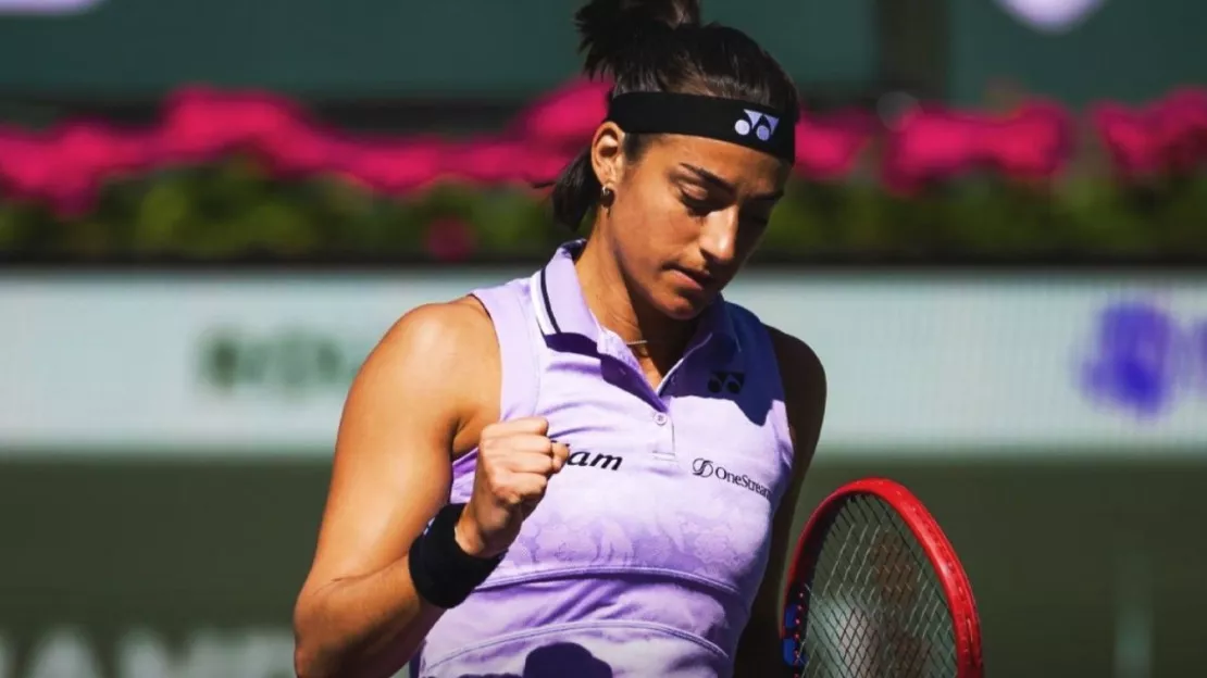 Caroline Garcia qualifiée pour les 8es de finale de l'Indian Wells