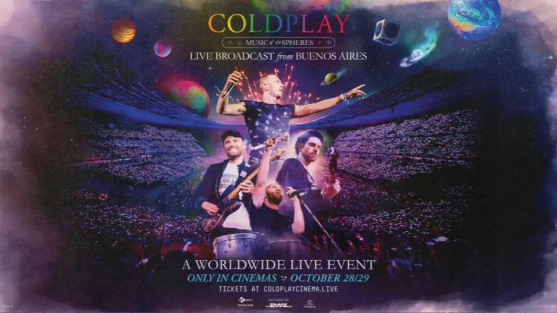 Coldplay va faire son retour au cinéma