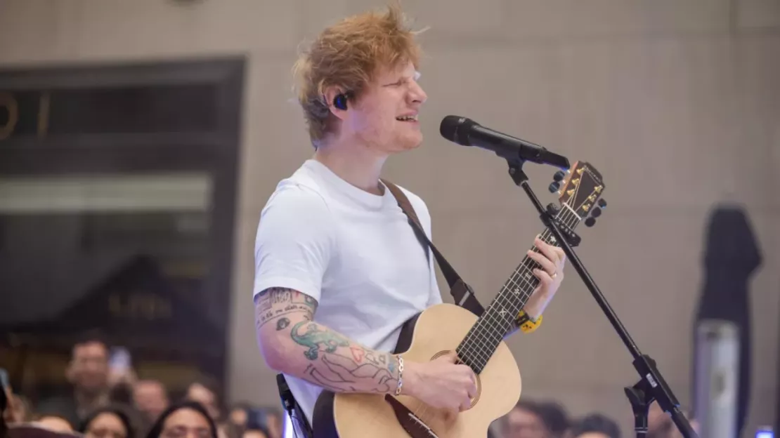 Ed Sheeran accorde un très beau moment à un fan