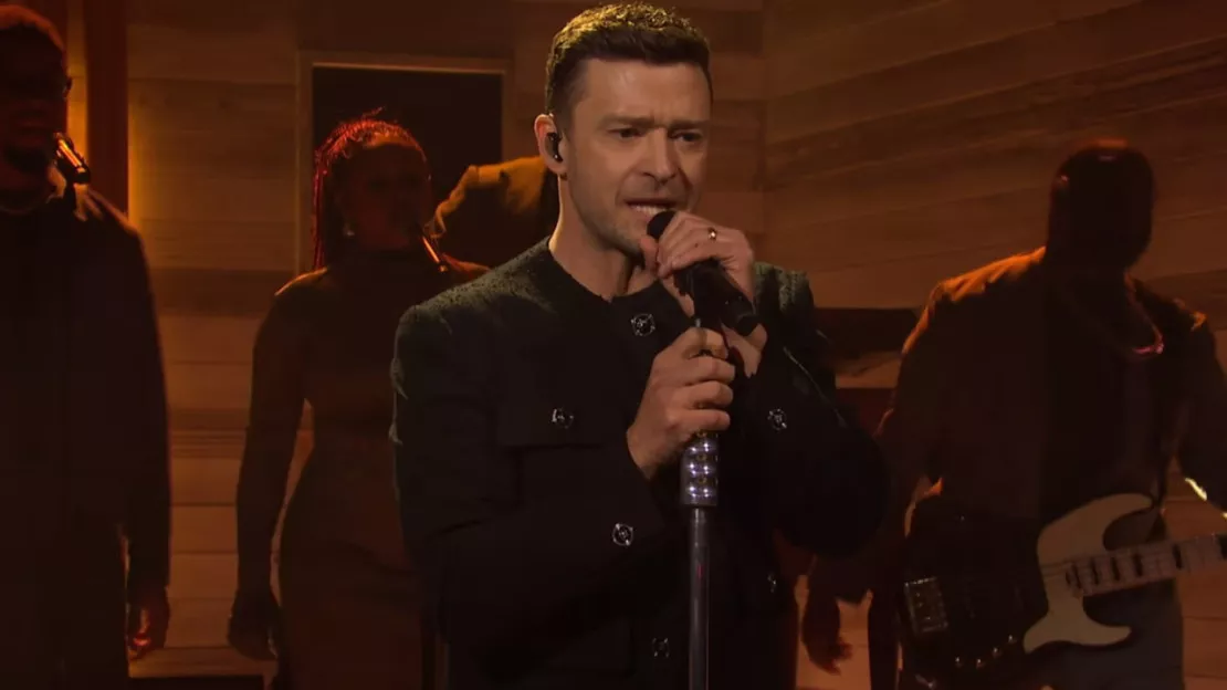 Justin Timberlake dévoile son nouveau single en live !