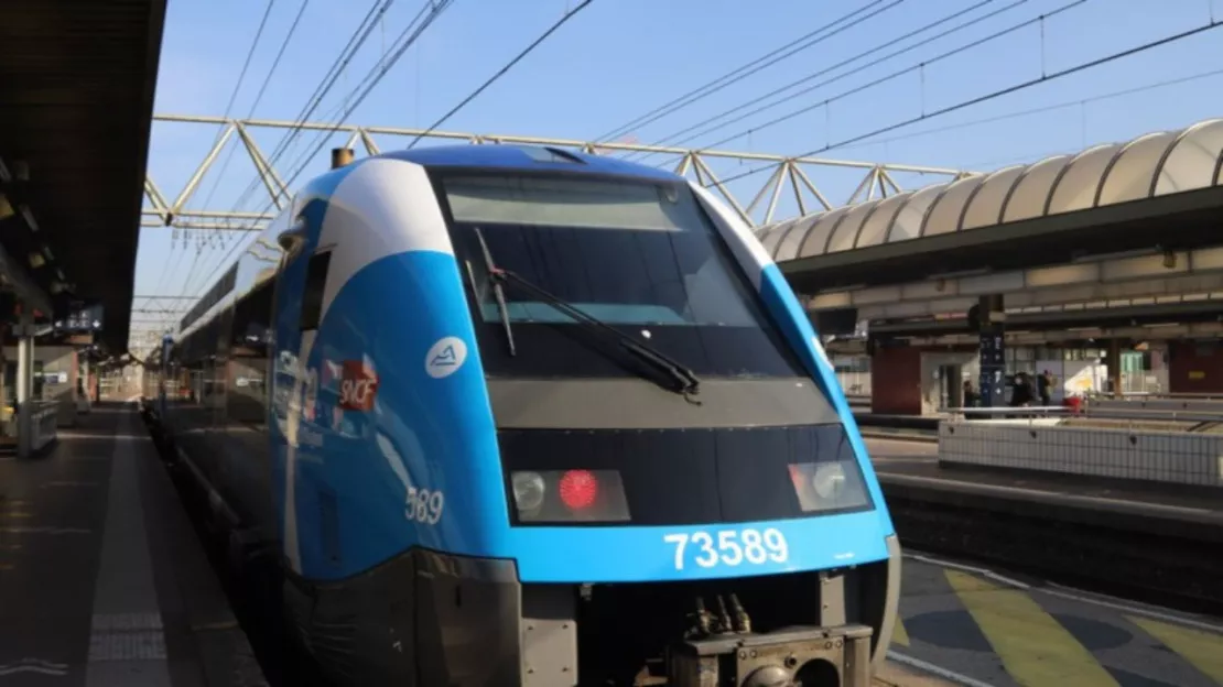 La circulation des trains interrompue ce week-end entre Saint-Etienne et Givors