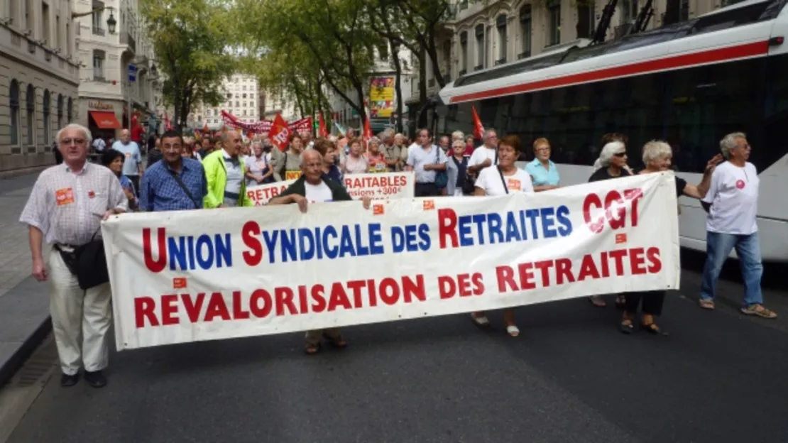 Les retraités appelés à manifester à Lyon ce mardi