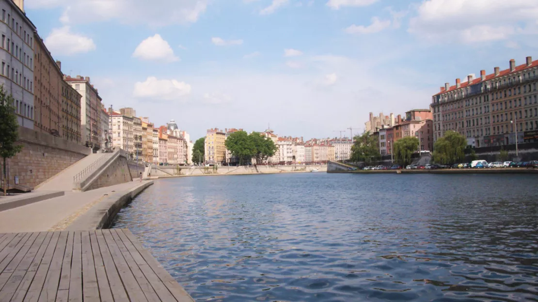 Lyon - La Saône placée en vigilance jaune pour un risque de crue