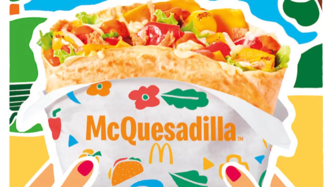 McDonalds annonce la sortie d’un nouveau burger : le McQuesadilla !