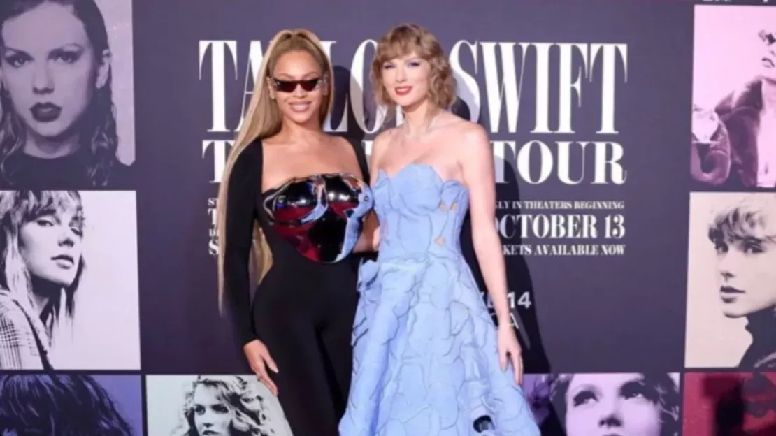 Taylor Swift reçoit le soutien de Beyoncé à la sortie de "The Eras Tour"