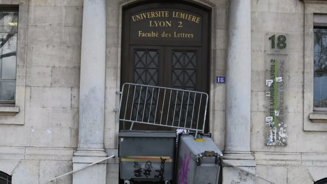 Université Lyon 2 : les campus à nouveau bloqués ce mardi matin