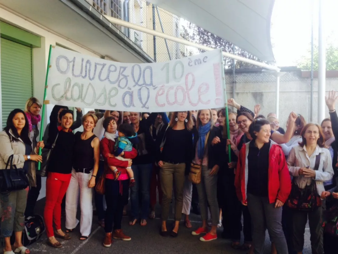 Lyon : l'école Louise bloquée par les parents d'élèves ce mercredi Lyon : l'école Louise bloquée par les parents d'élèves ce mercredi