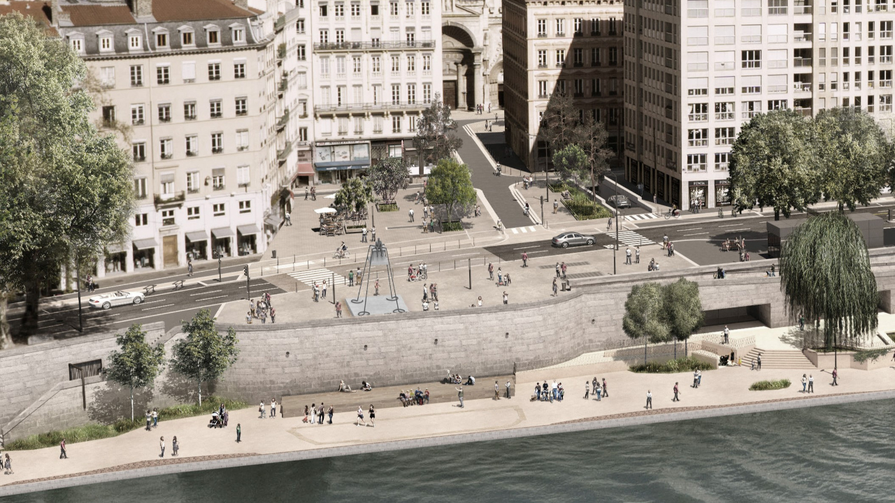 Art urbain : une nouvelle sculpture en lévitation va s'installer sur les quais de Saône !