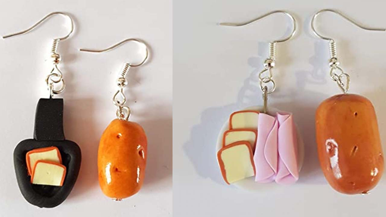 Cadeau Insolite : La tendance des boucles d'oreilles raclette