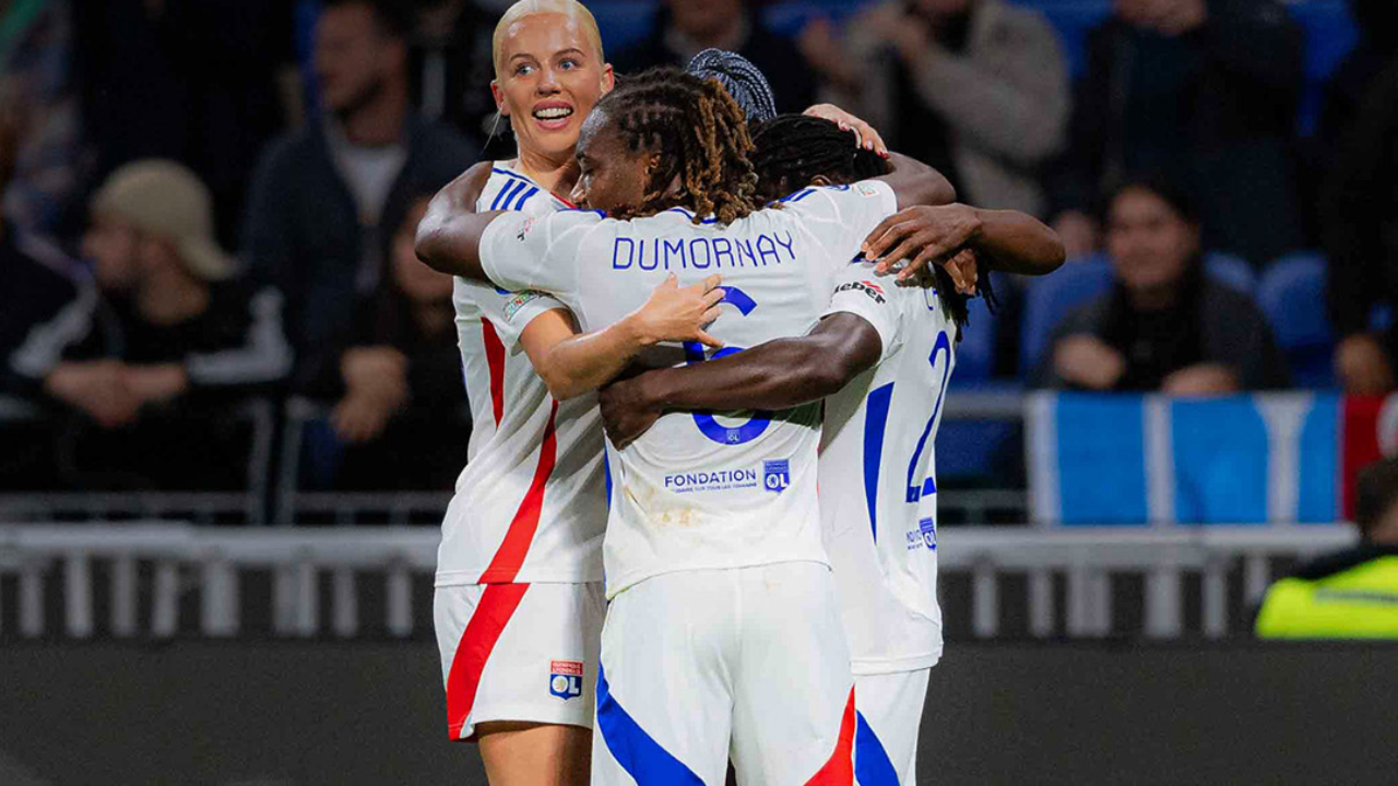 L'OL féminin réussit parfaitement son entrée en lice en Ligue des Champions L'OL féminin réussit parfaitement son entrée en lice en Ligue des Champions