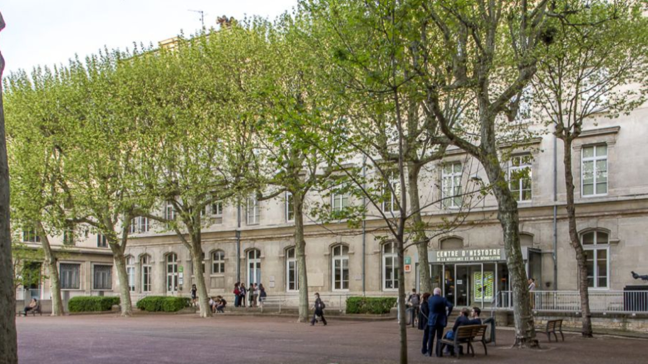 Le musée de la Résistance de Lyon tagué Le musée de la Résistance de Lyon tagué