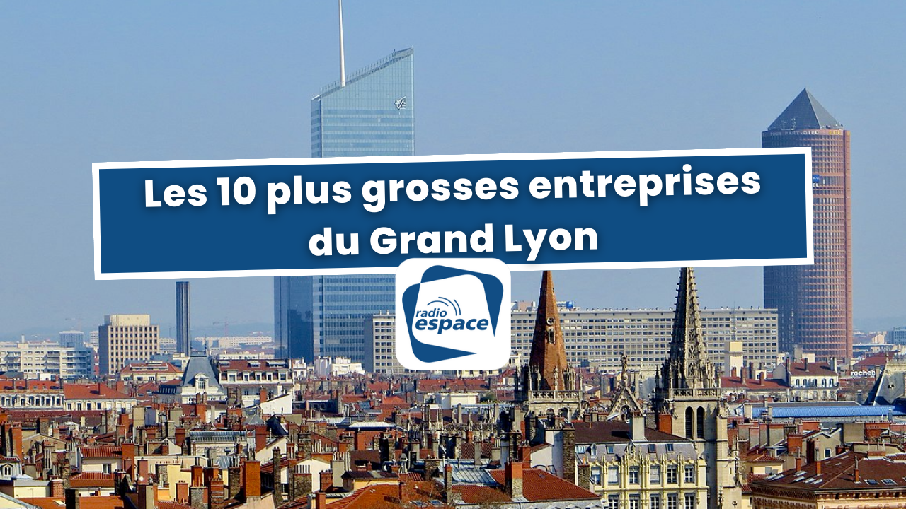 Les 10 plus grosses entreprises du Grand Lyon
