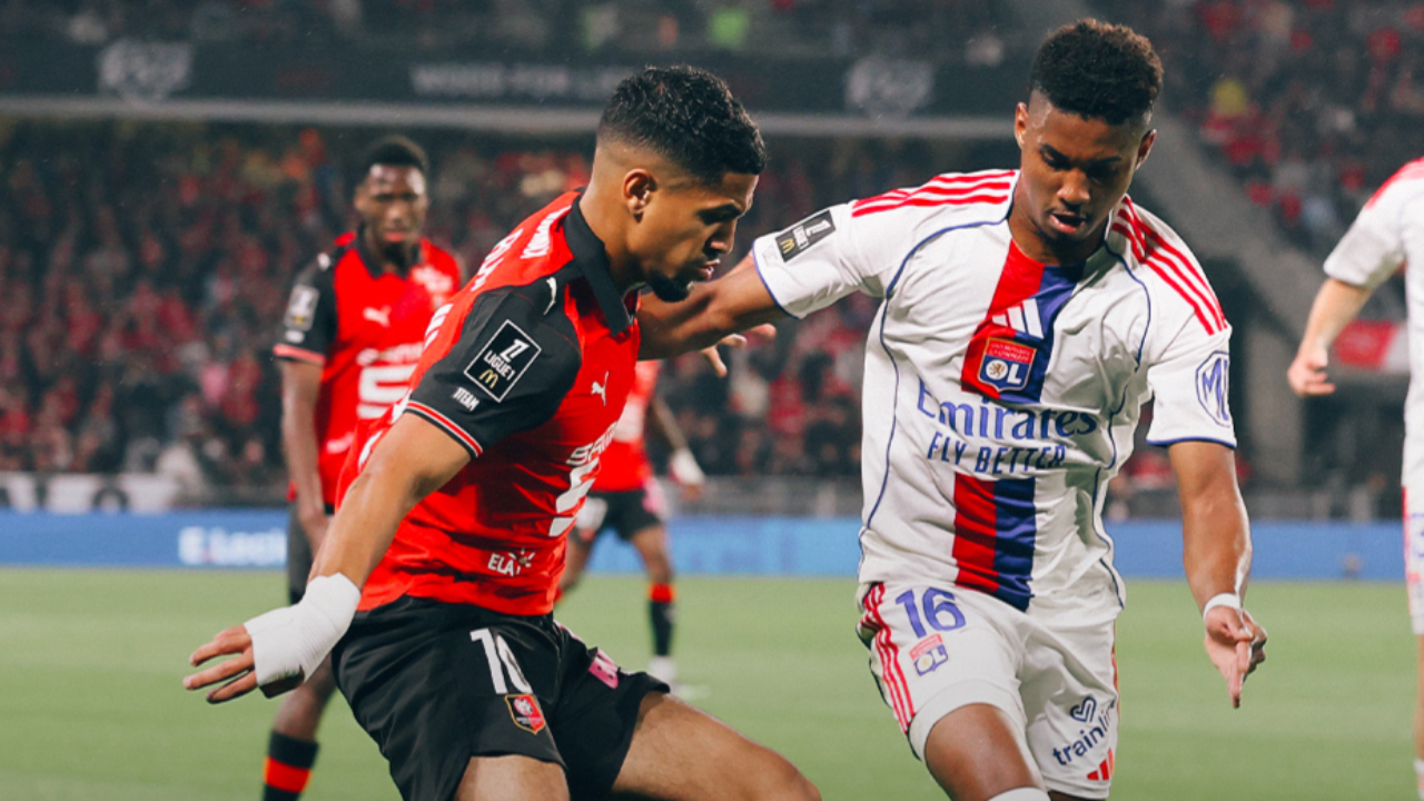 Rennes-OL : Lyon craque dans le money-time (3-1)