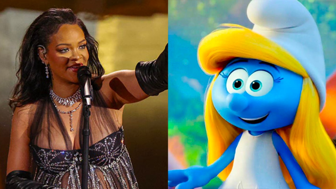 Rihanna : la nouvelle schtroumpfette ? Rihanna : la nouvelle schtroumpfette ?