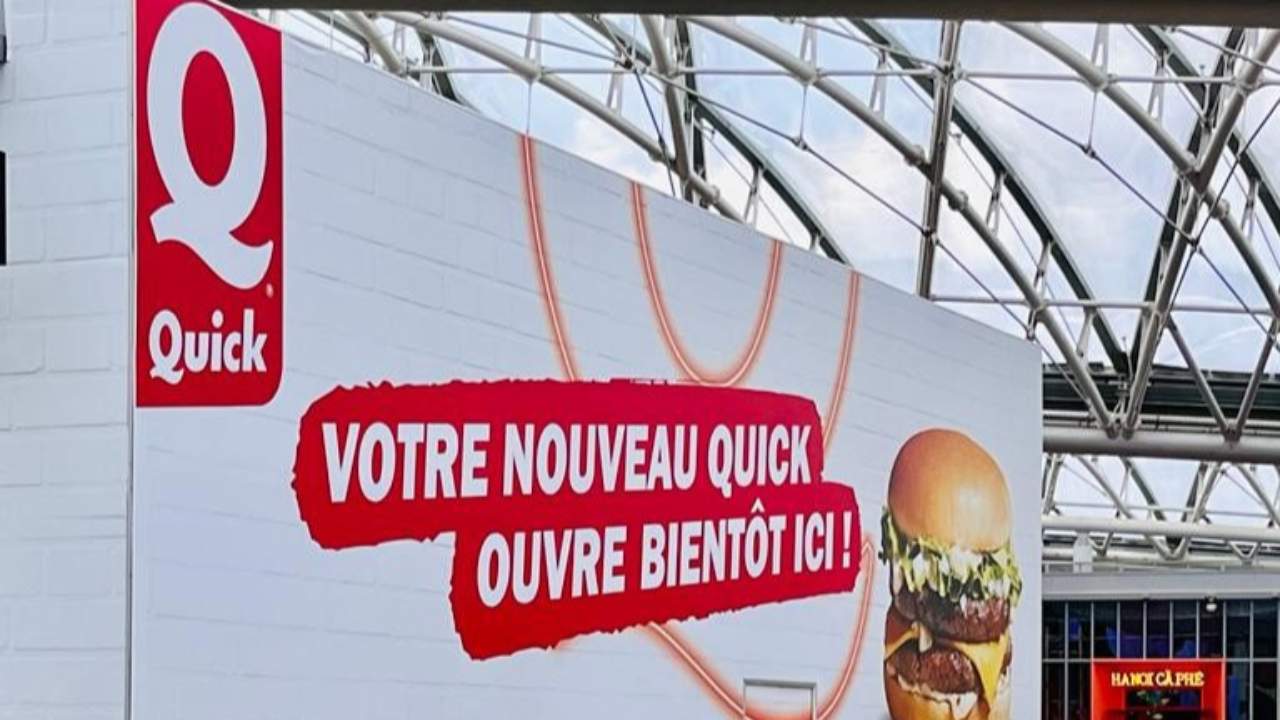 Un Quick va ouvrir au centre commercial de Confluence ! Un Quick va ouvrir au centre commercial de Confluence !
