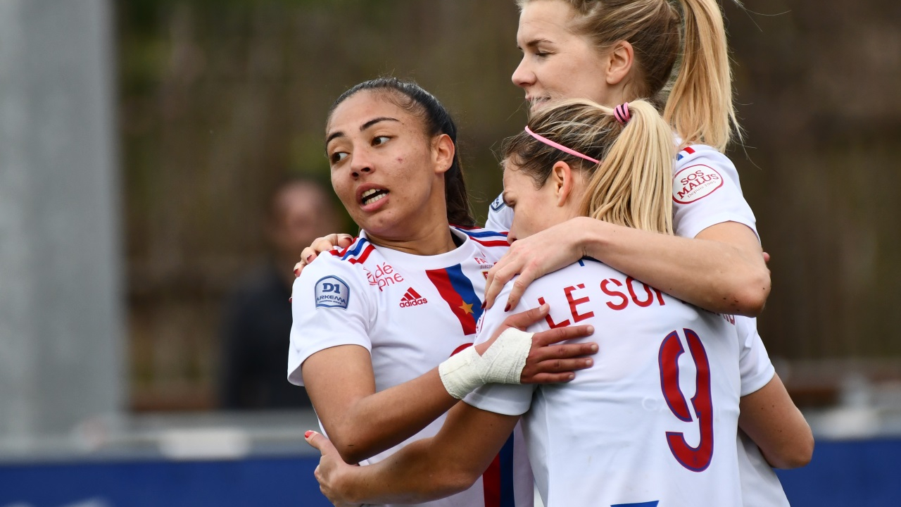 Victoire écrasante de l'OL Féminin en Ligues des Champions Victoire écrasante de l'OL Féminin en Ligues des Champions
