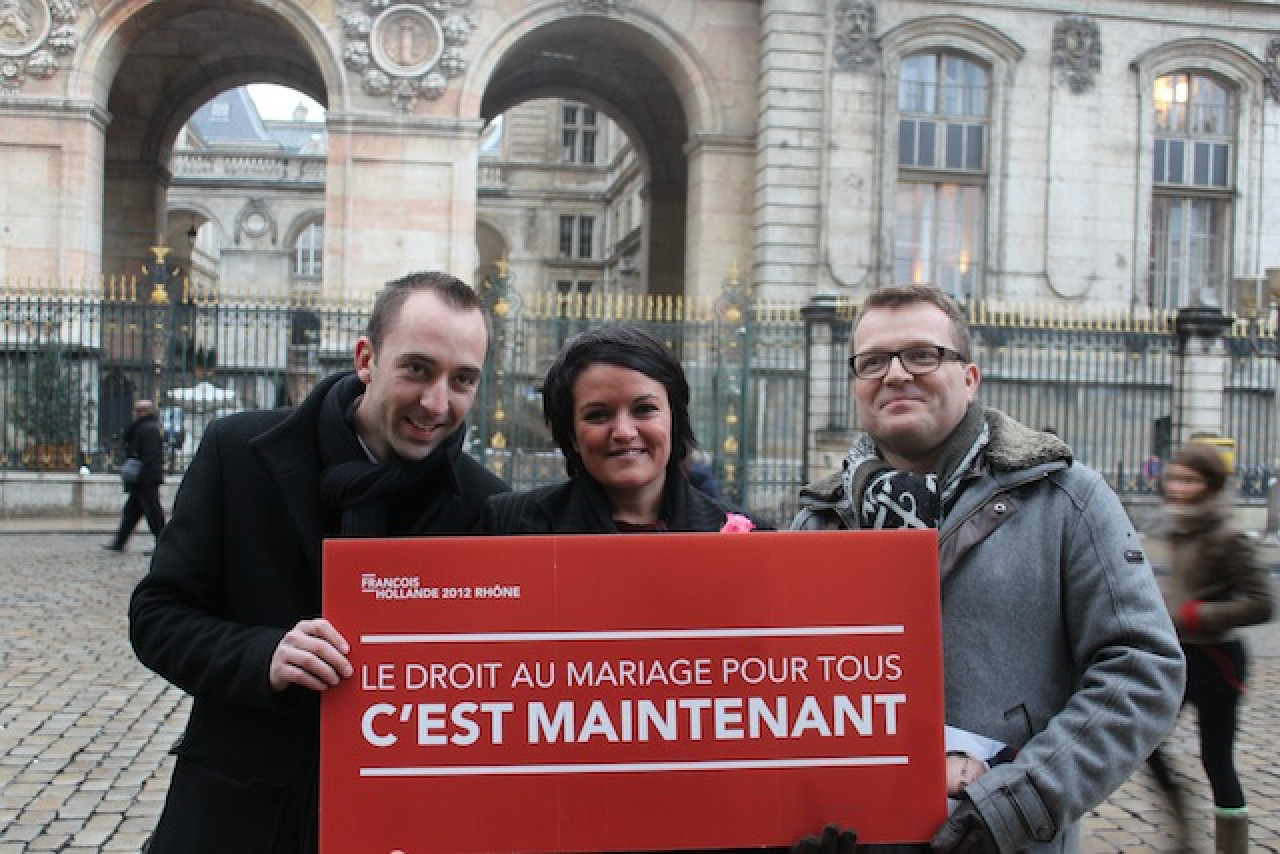 La Saint-Valentin pour faire avancer les droits des couples homosexuels