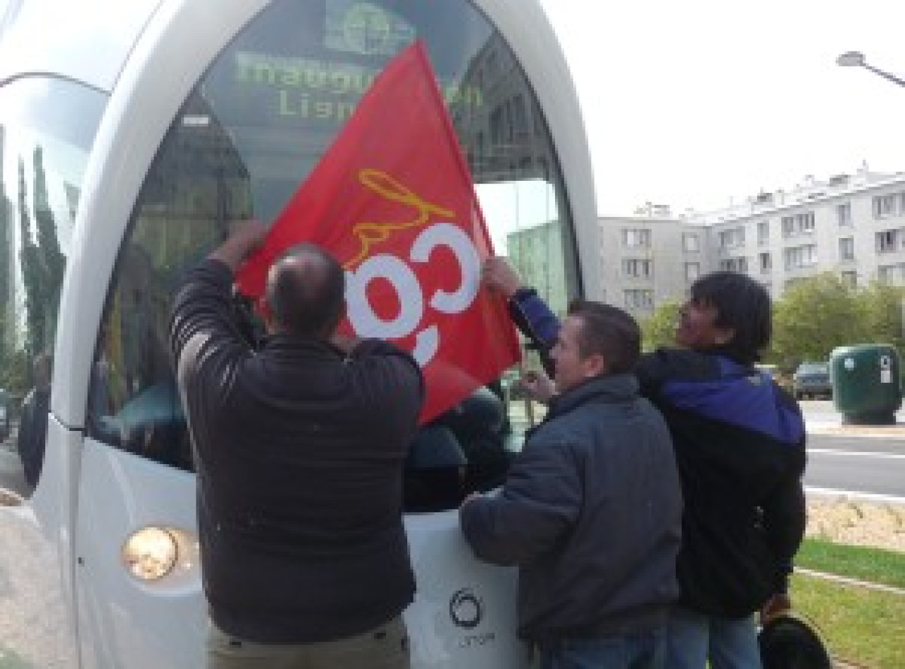 Les lignes de tramways paralysées lundi par un seul homme Les lignes de tramways paralysées lundi par un seul homme