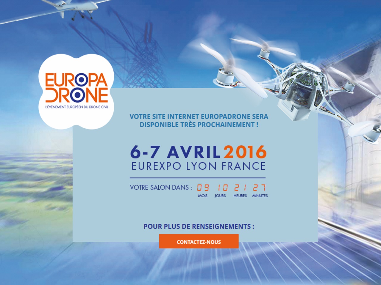 Lyon accueillera le premier salon international dédié au drone civil en avril 2016 Lyon accueillera le premier salon international dédié au drone civil en avril 2016
