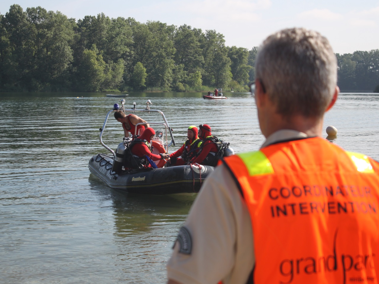 Un exercice de secours grandeur nature ce mardi au parc de Miribel-Jonage Un exercice de secours grandeur nature ce mardi au parc de Miribel-Jonage
