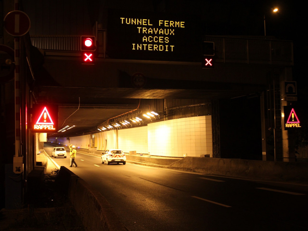 Le tunnel de Fourvière fermé en soirée jusqu’à vendredi inclus Le tunnel de Fourvière fermé en soirée jusqu’à vendredi inclus