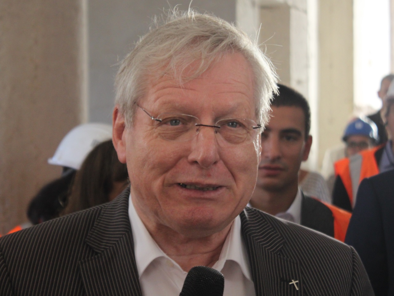 Bernard Devert re&ccedil;oit le prix de l'entrepreneur social 2016