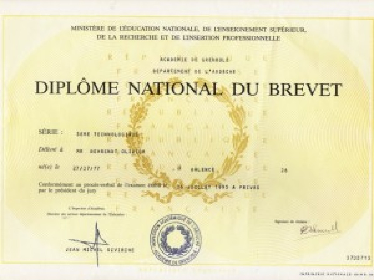 Ca bouge beaucoup au niveau des résultats pour le brevet Ca bouge beaucoup au niveau des résultats pour le brevet