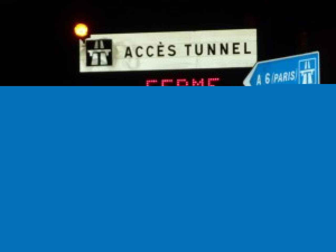 Fermeture du tunnel sous Fourvière Fermeture du tunnel sous Fourvière