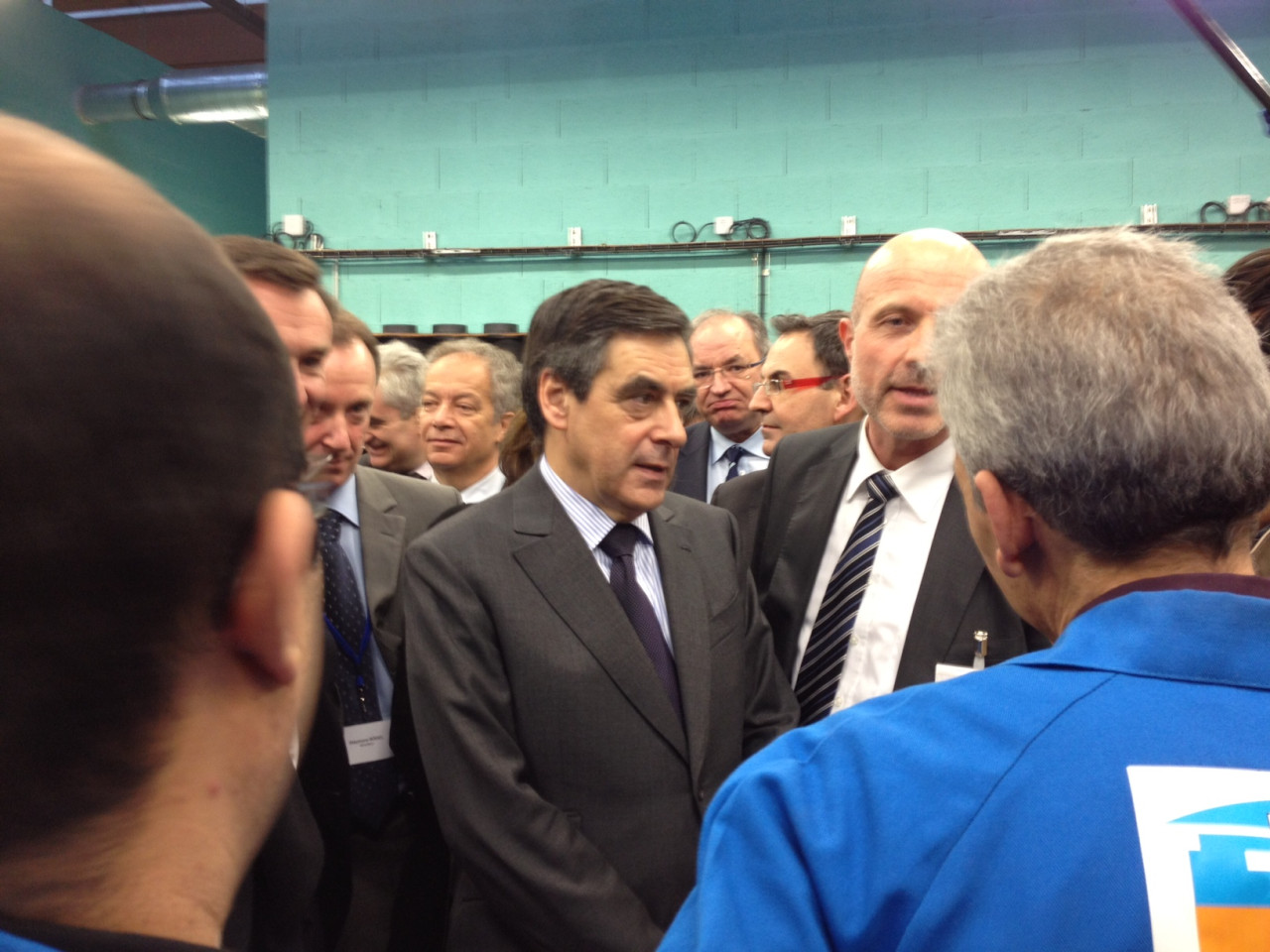 Fran&ccedil;ois Fillon confirme &agrave; Lyon les mauvais chiffres du ch&ocirc;mage