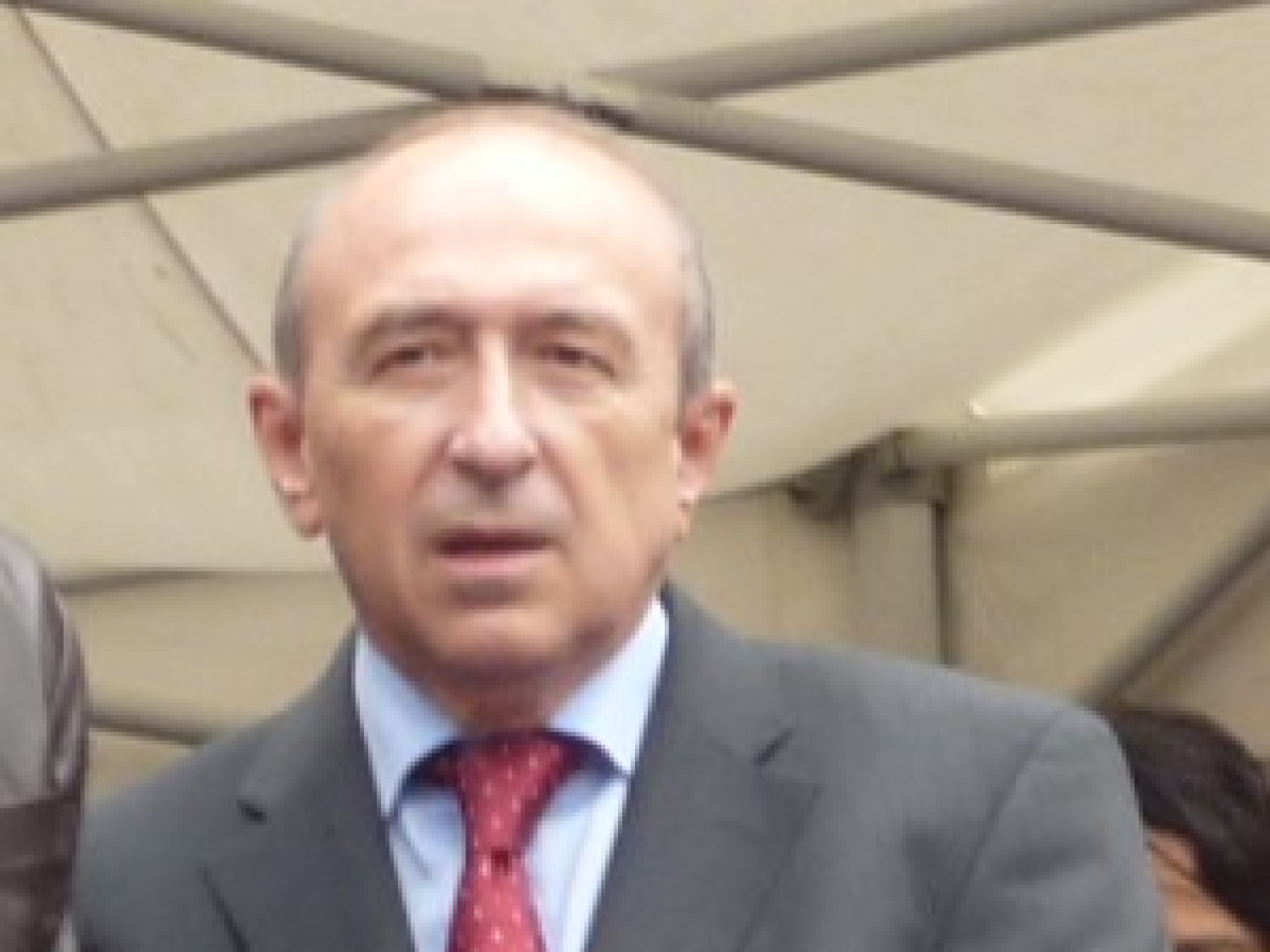 G&eacute;rard Collomb termine ses v&oelig;ux aux Halles Paul-Bocuse