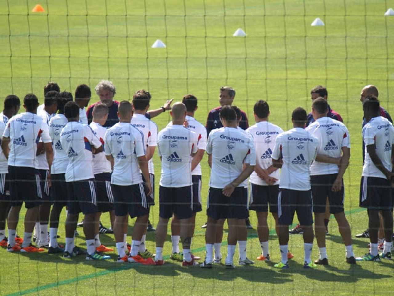 L'OL en Bretagne sans Michel Bastos