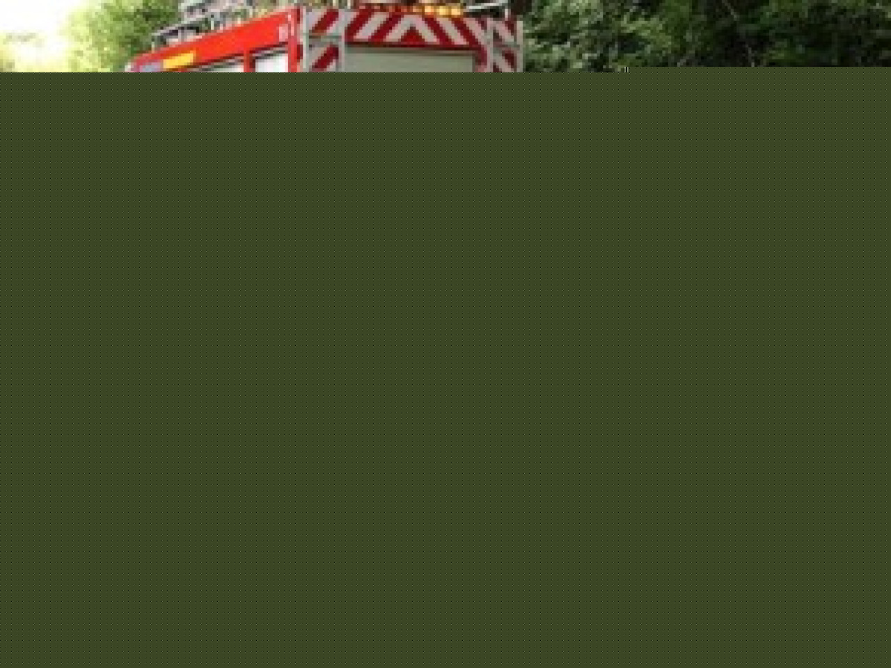 La RN7 coupée dans les deux sens à Bully La RN7 coupée dans les deux sens à Bully