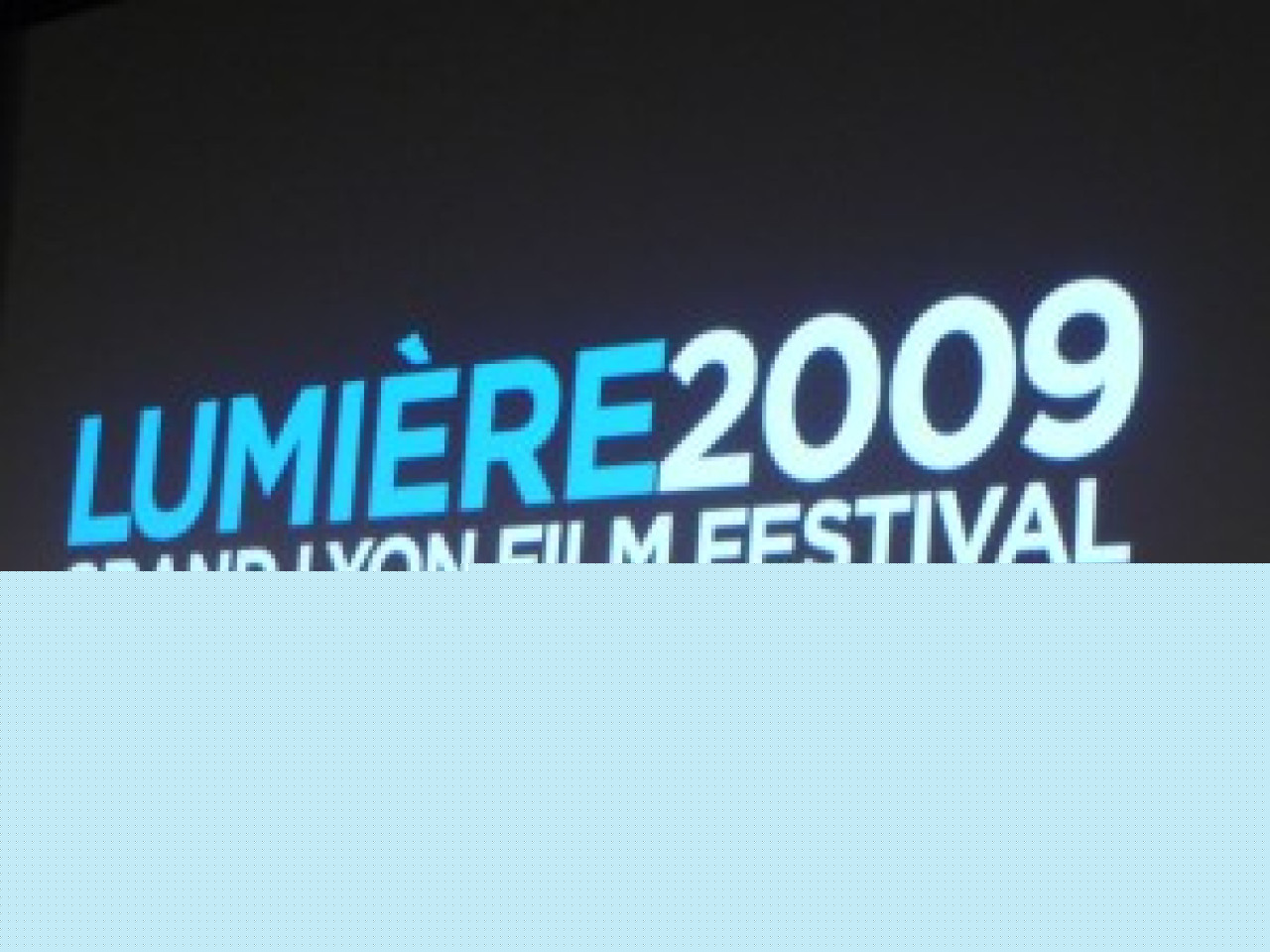 Le Festival Lumière 2009 bat son plein Le Festival Lumière 2009 bat son plein