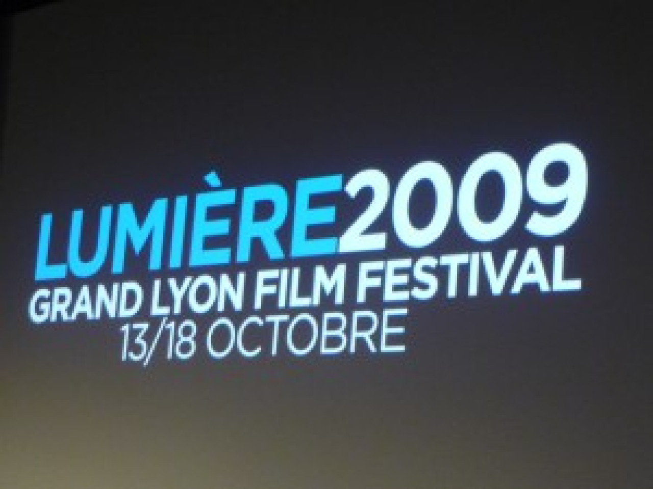 Le Festival de films du Grand Lyon, Lumière 2009, débute dans 4 jours Le Festival de films du Grand Lyon, Lumière 2009, débute dans 4 jours
