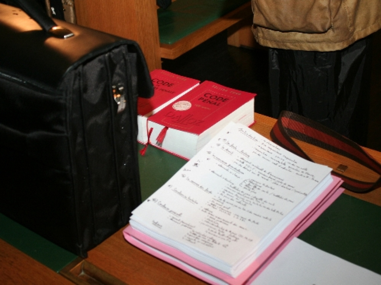 Le mouvement de grève des avocats bien suivi à Lyon Le mouvement de grève des avocats bien suivi à Lyon