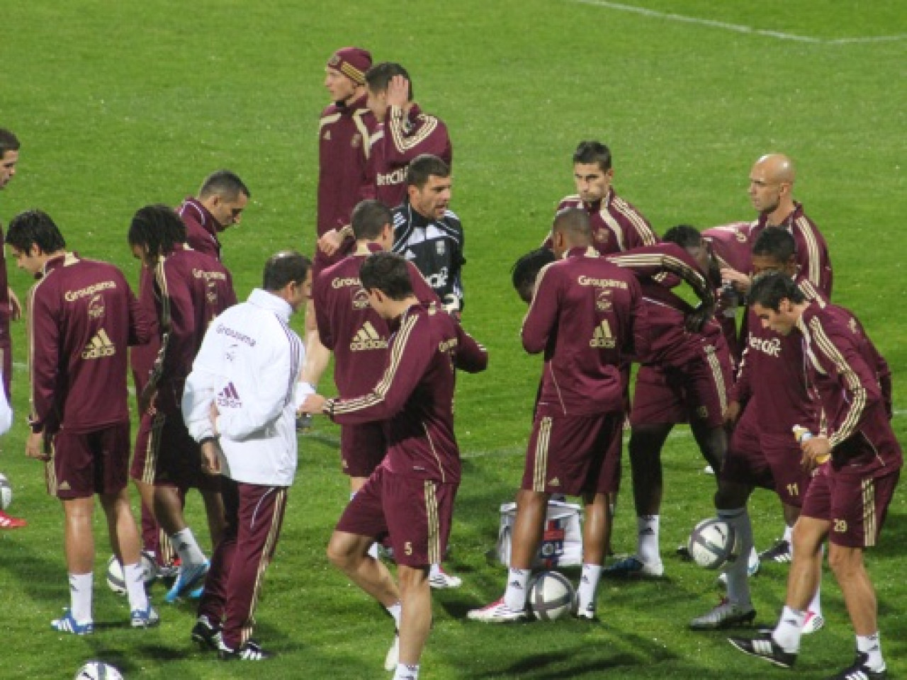 OL: avec Lovren &agrave; Zagreb