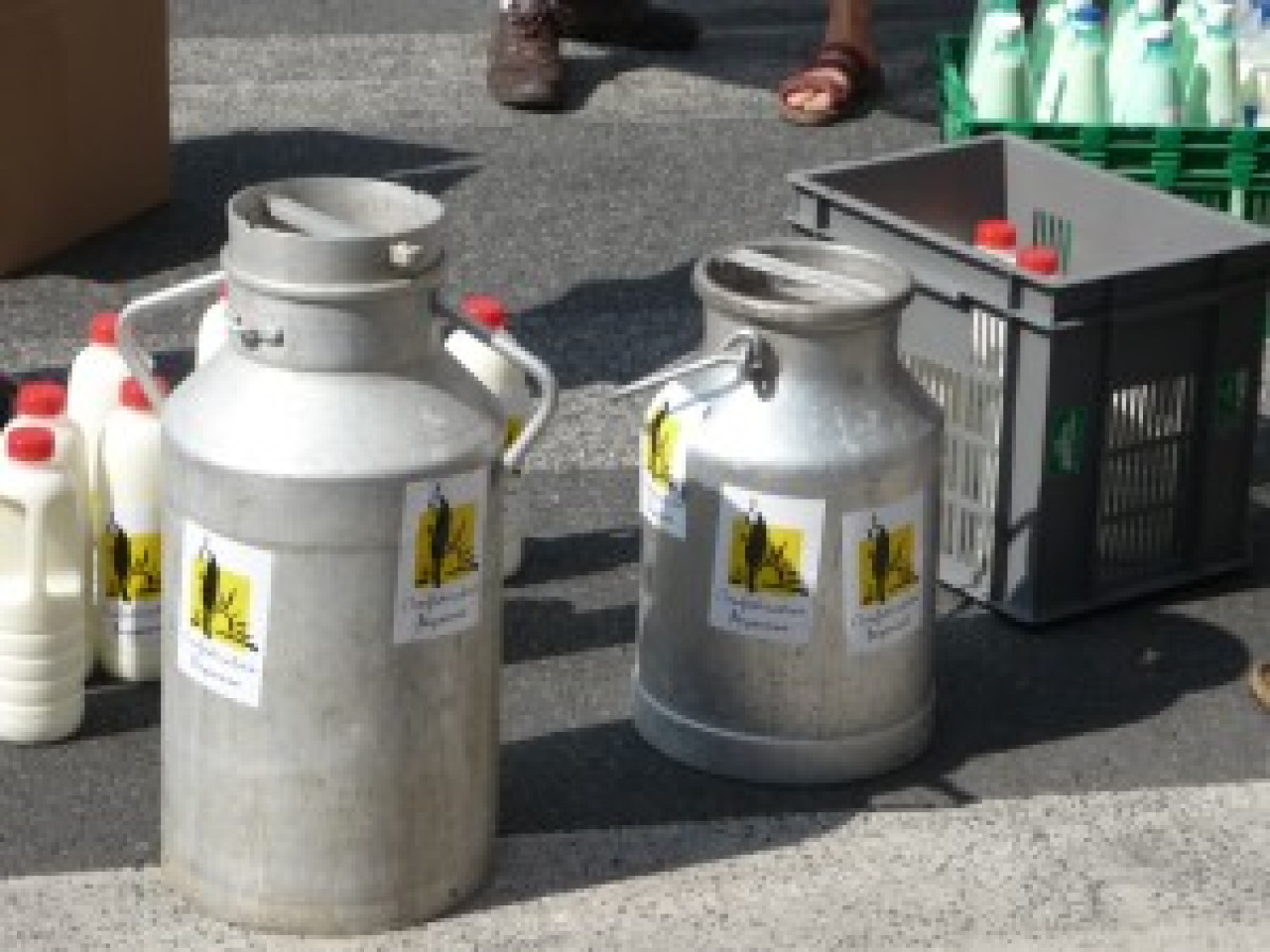 Opération d’envergure des producteurs de lait dans la Loire Opération d’envergure des producteurs de lait dans la Loire