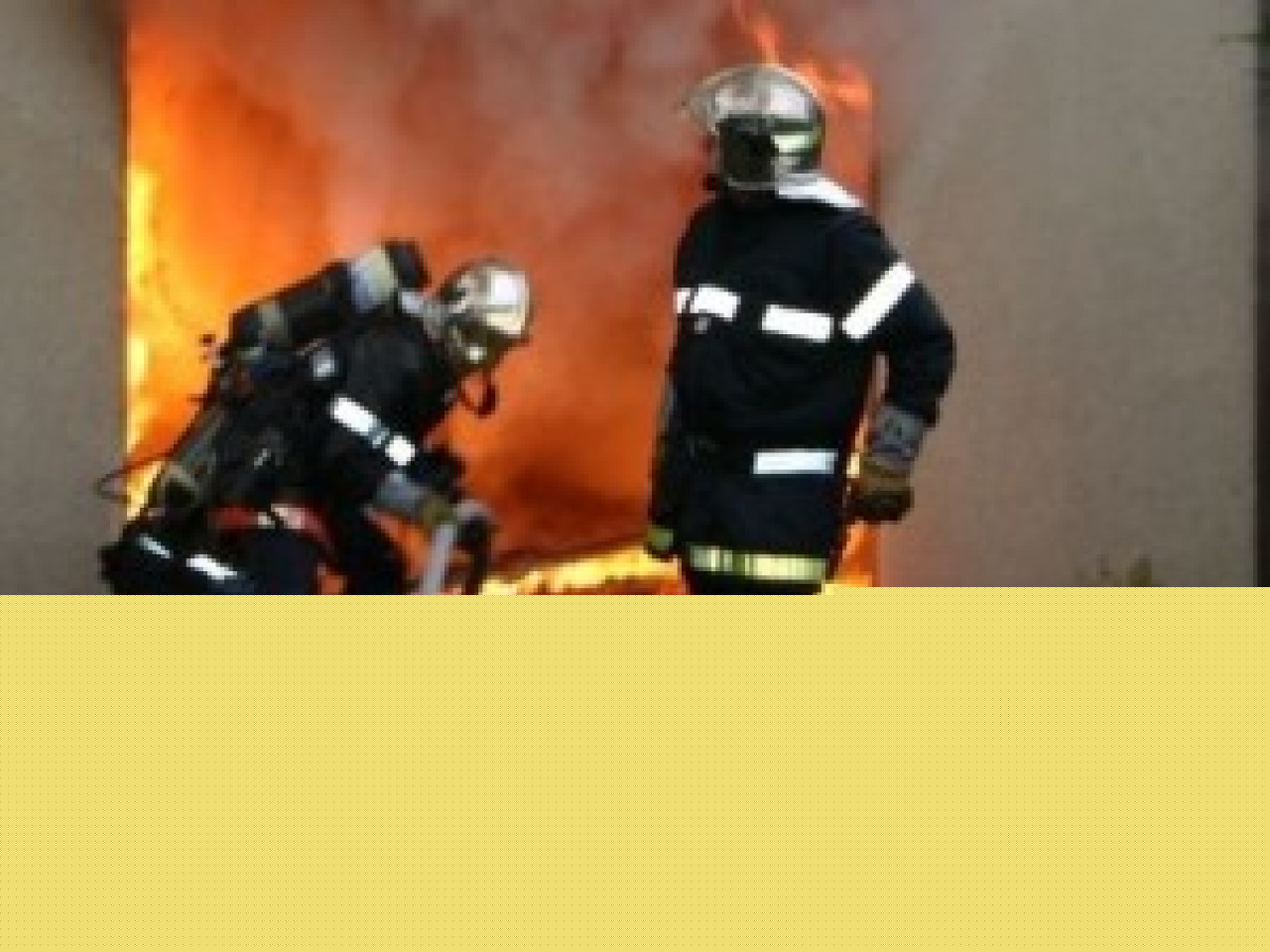 Un incendie dans une salle de sport