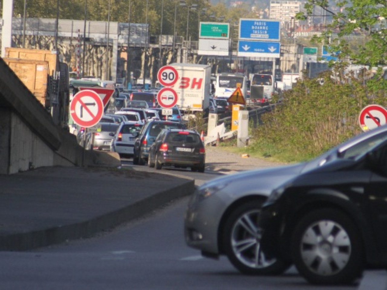 Un week-end comme prévu très chargé sur les routes de la région Un week-end comme prévu très chargé sur les routes de la région