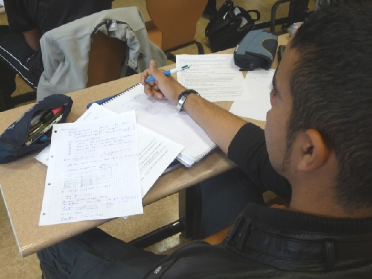 Une nouvelle action des lycéens de Jean-Moulin mardi matin Une nouvelle action des lycéens de Jean-Moulin mardi matin