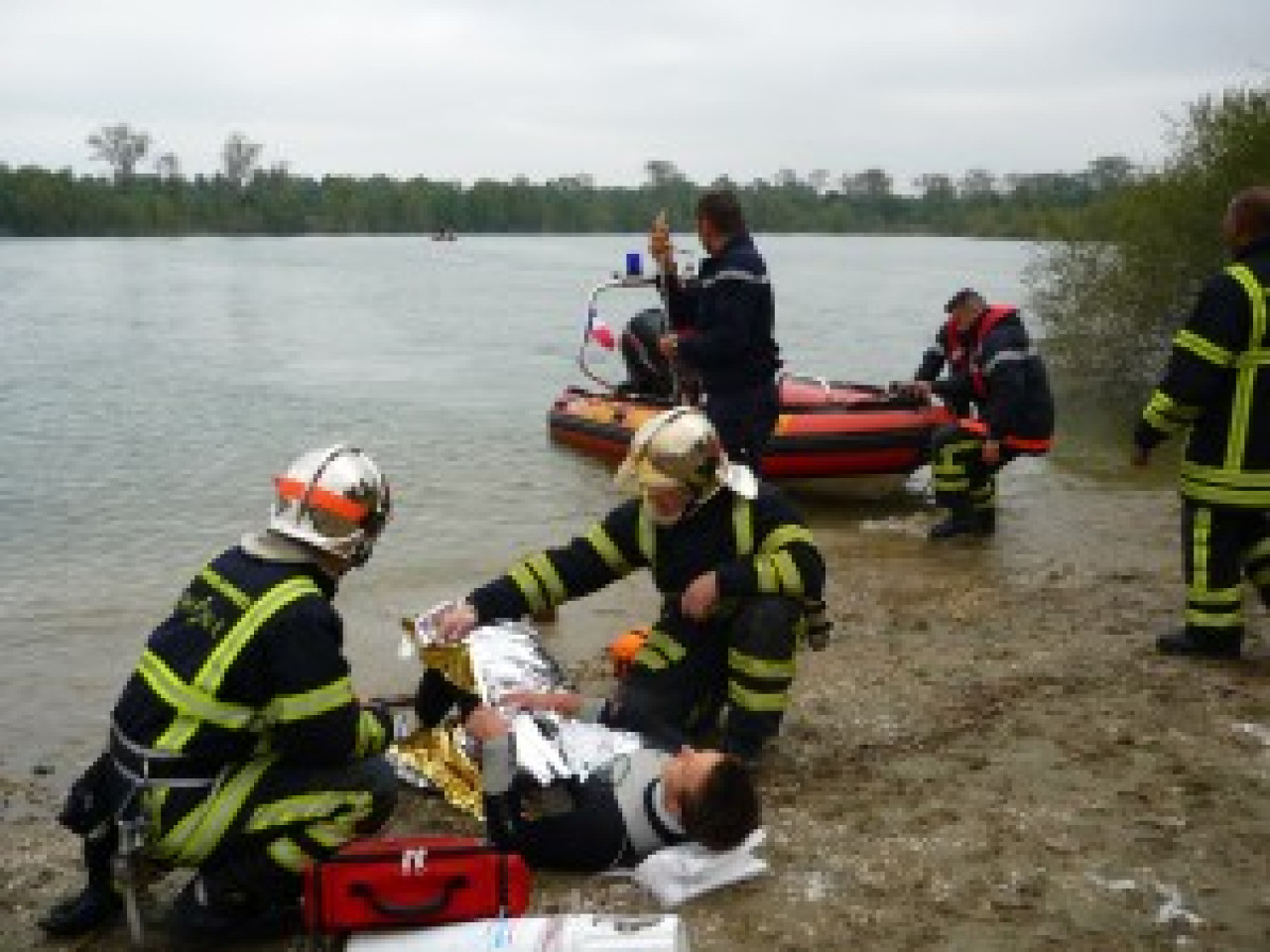 Une simulation d’accident au grand parc de Miribel-Jonage ce lundi Une simulation d’accident au grand parc de Miribel-Jonage ce lundi