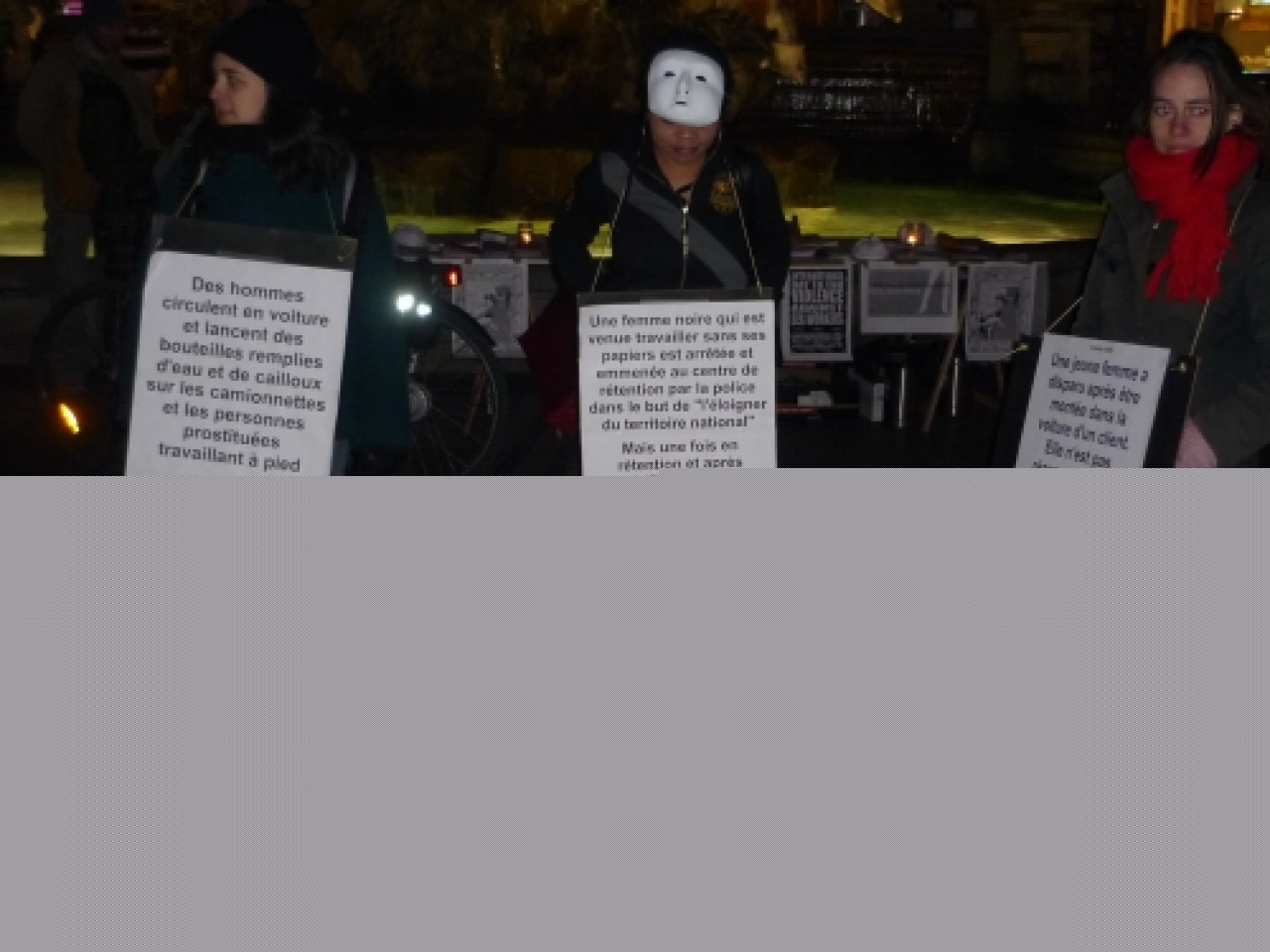 « On est putes, on est fières, on veut être respectées » « On est putes, on est fières, on veut être respectées »