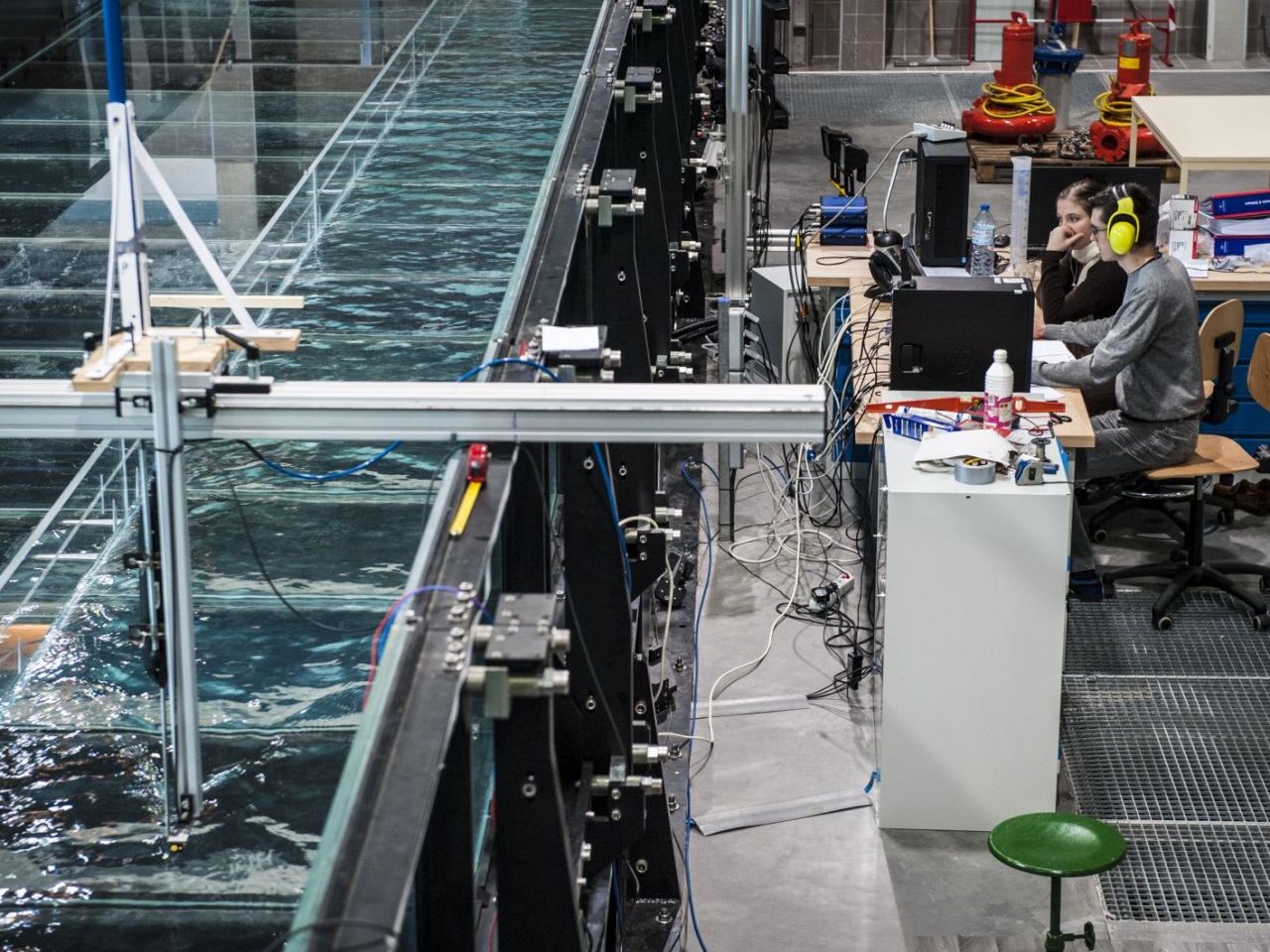 Unique en Europe, un simulateur de crues installé à Villeurbanne Unique en Europe, un simulateur de crues installé à Villeurbanne