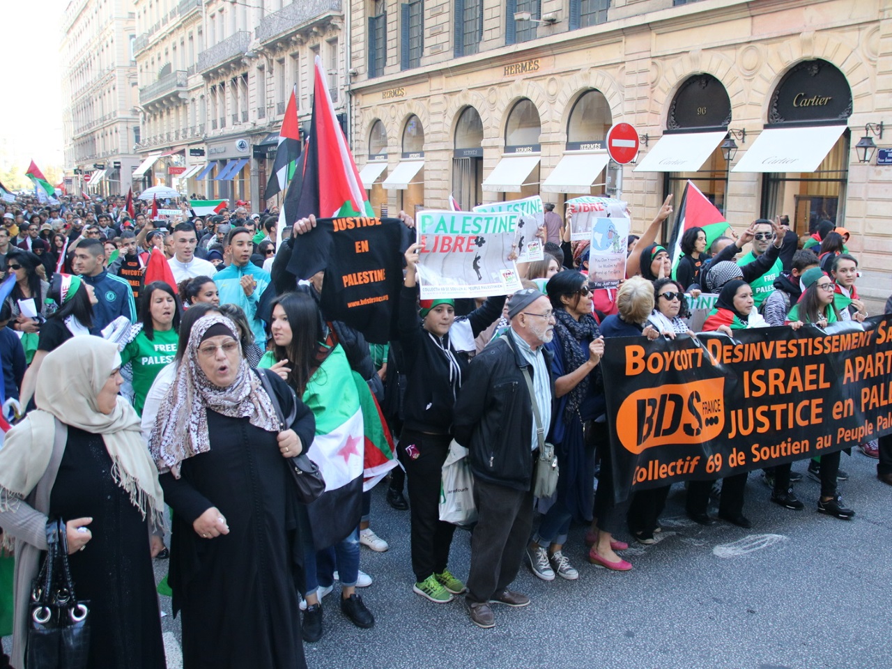 Lyon : manifestation de soutien à la Palestine ce samedi Lyon : manifestation de soutien à la Palestine ce samedi