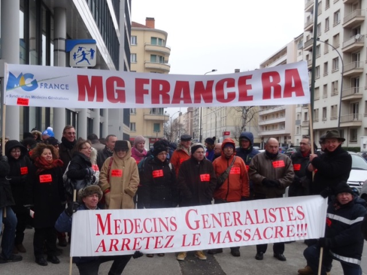 Mobilisation contre le projet de loi sant&eacute; : une op&eacute;ration escargot des m&eacute;decins vendredi &agrave; Lyon