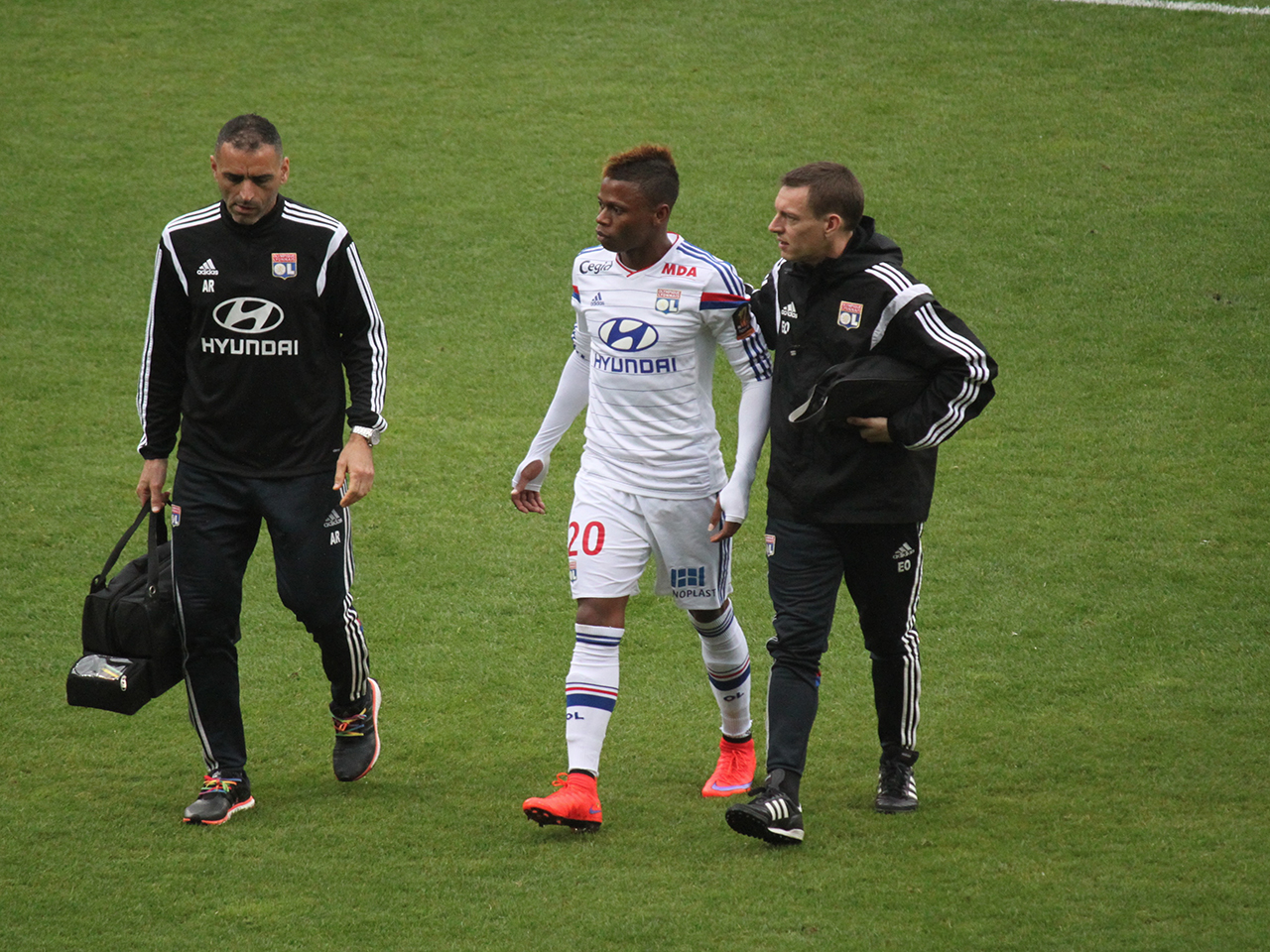 OL : Clinton Njie ne souffre que d&rsquo;une simple contracture