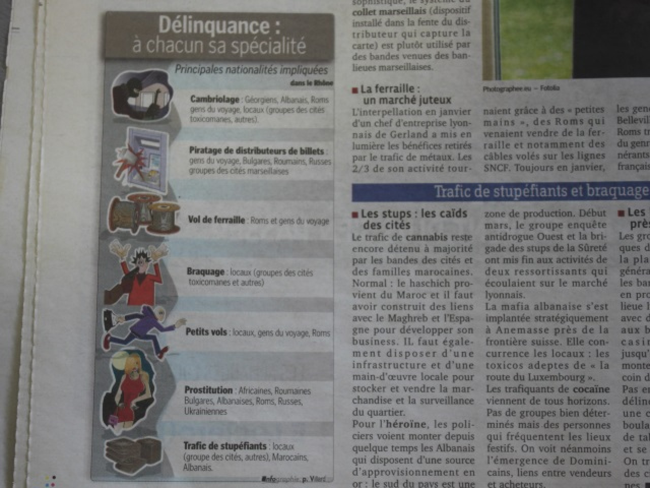 "Délinquance : qui fait quoi dans le Rhône" : le Progrès relaxé "Délinquance : qui fait quoi dans le Rhône" : le Progrès relaxé